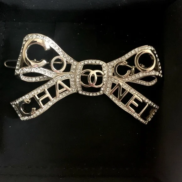CHANEL | Accessories | Authentic Chanel Bow Hair Clip  display picture 1